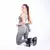 Conjunto Deportivo Mujer Calza Push Up Campera Top - comprar online