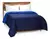 Acolchado Distrito Blanco Liso Reversible 2 1/2 Plazas - De 220cm X 240cm