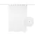 Protector cortina de baño con imanes Traslucido