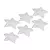 Set antideslizante x6 forma estrellas