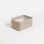 Canasto rectangular fabric beige chico en internet