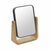 Espejo doble faz rectangular base madera - comprar online