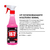 Frasco de desengraxante H7 multiuso de 500ml, com bico spray e rótulo informativo.