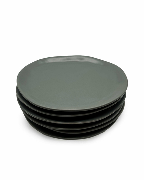 Set x6 Plato Playo Senay Verde - comprar online