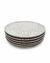 Plato Postre Bitlis set x6 - La Covacha
