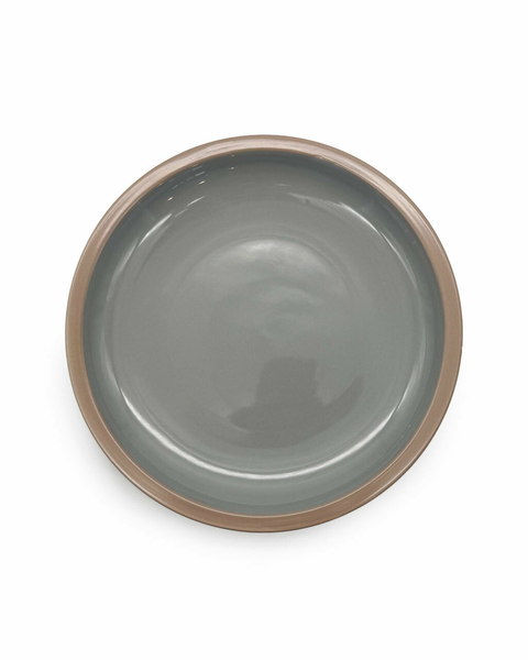 Set x6 Plato de Postre Tai Gris y Beige - comprar online