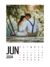 Calendário de Parede Folhinha Personalizada com 12 páginas personalizadas