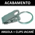 Cordão Personalizado para Crachá com Fecho Mochila (tic tac) 15mm