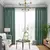 Cortinas blackout moderno para sala de estar janela cortina grossa para o quarto - comprar online