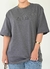 Camiseta Oversized Premium Jesus Loves - Cinza - Consagra Tshirts