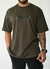 Camiseta Oversized Premium Gratidão - Verde Militar na internet