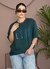 Imagem do Camiseta Oversized Premium Jesus - Verde Petróleo
