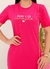 Vestido Algodão Guarde o seu Coração Pink na internet