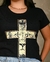 Tshirt Algodão Premium Cruz Leão Preto na internet