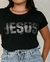 Tshirt Algodão Premium Jesus Caminho Preto na internet