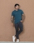 Camiseta Masculina Leão de Judá Verde Petróleo - loja online