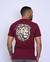 Imagem do Camiseta Masculina Ele Vive Marsala