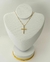 Colar Semi Joia Cruz Jesus Cristo - comprar online