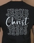 Camiseta Masculina Jesus Christ Preta - Consagra Tshirts