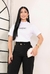 Blusa Gola Alta Tudo Posso Branca - loja online