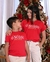 Camiseta Infantil Cristo Nosso Alicerce Vermelho