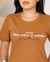 Vestido Babado Peça, Creia e Receba - Marrom Claro na internet