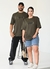 Camiseta Oversized Premium Gratidão - Verde Militar - comprar online