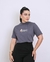 Blusa Gola Alta Deus Proverá Cinza - comprar online