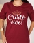 Vestido Babado Cristo Vive - Marsala na internet