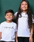 Camiseta Infantil Gratidão Branco