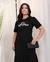 Vestido Babado Esperança Preto - loja online