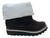 Pantubotas Mujer Botas Caña Alta Larga Corderito Plataforma