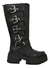 Botas Borcego Mujer Hebillas Caña Alta Larga Tendencia Moda - tienda online