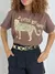 T-Shirt Feminina Estampada Guepardo Ref. 808