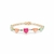 PULSEIRA FUSION TURMALINA ROSA FUSION MORGANITA FUSION TURMALINA LIGHT VARIOS CORAÇÕES - comprar online
