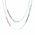 COLAR CRISTAL SAFIRA FIO COLORIDO - comprar online