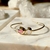 BRACELETE OVAIS CRISTAL TURMALINA ROSA