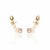 BRINCO EAR CUFF FORMAS CRISTAL RODOLITA - comprar online