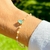PULSEIRA ESCAPULÁRIO GOTAS DE FUSION ESMERALDA COLOMBIANA