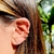 BRINCO CRISTAL QUARTZO ROSA PIERCING SOL (PAR)