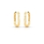 BRINCO ARGOLA LISO OVAL - comprar online