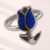 ANILLO TULIPAN OPALO AZUL