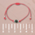 PULSERA HILO ROJO Y JADE - comprar en línea