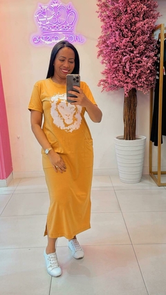 VESTIDO JOANA CARA DE LEÃO - loja online