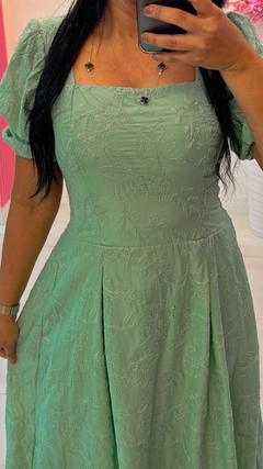 Vestido Manu - Laise Romântica com toque clássico - Jack Castro Moda Feminina | Loja Oficial | Melhor Preço, Modesta, Evagélica, Cristã, Vestidos.
