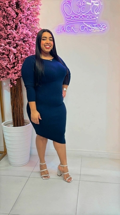 Vestido Cecília Confort - Liso Clássico - loja online