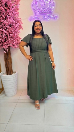VESTIDO BIA CLÁSSICO - Jack Castro Moda Feminina | Loja Oficial | Melhor Preço, Modesta, Evagélica, Cristã, Vestidos.