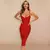 BEAUKEY-vestido de noite sexy para mulheres, vinho tinto, preto, branco, spaghet - comprar online