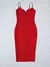 BEAUKEY-vestido de noite sexy para mulheres, vinho tinto, preto, branco, spaghet - comprar online