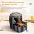 Airfryer Elétrica – Fritadeira Saudável e Rápida para Sua Cozinha na internet